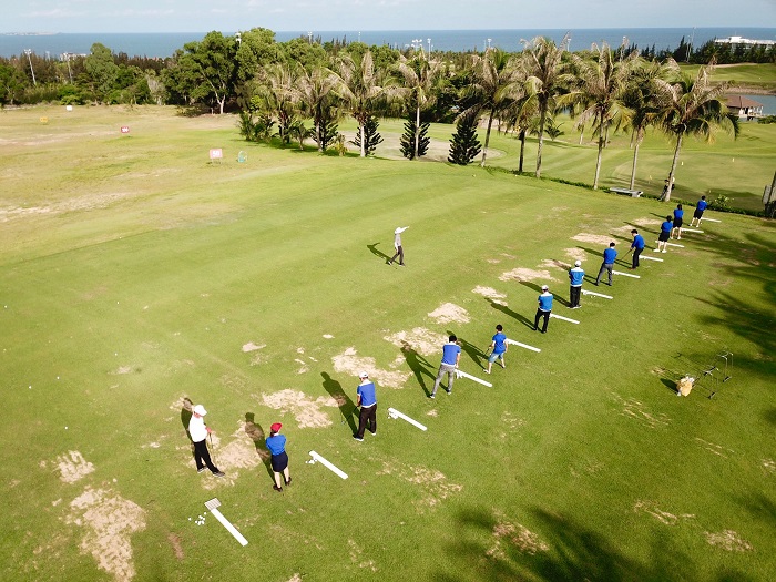 Không gian Sealinks Mũi Né phù hợp cho các golf thủ luyện tập