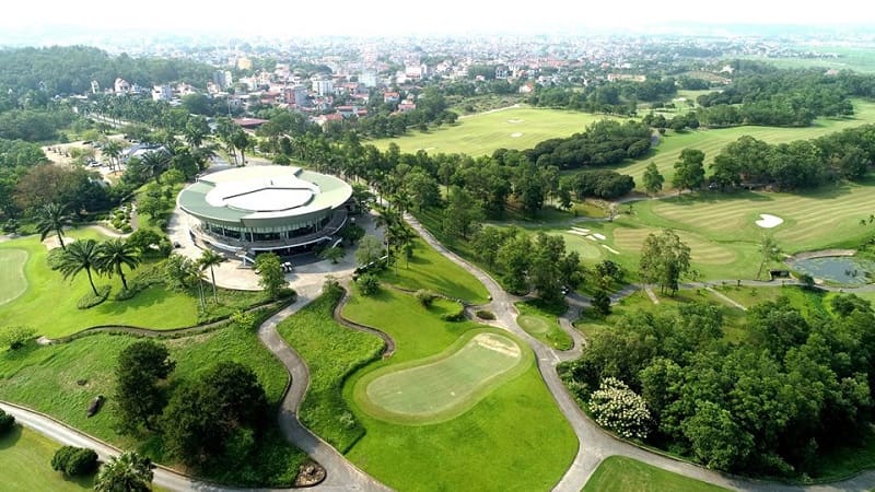 Nhà câu lạc bộ sân golf Chí Linh