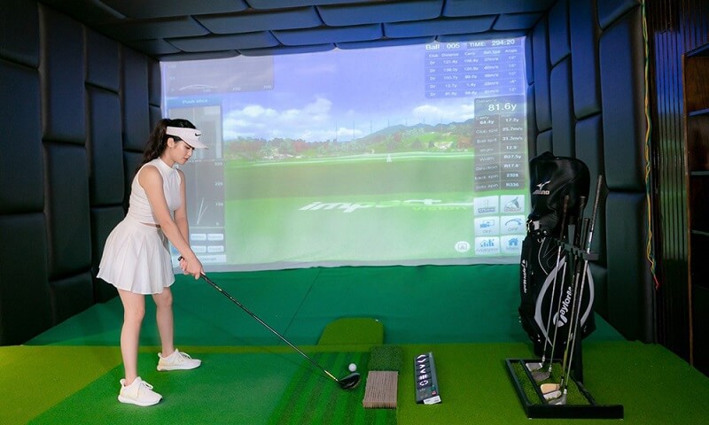 Sân tập golf 3D