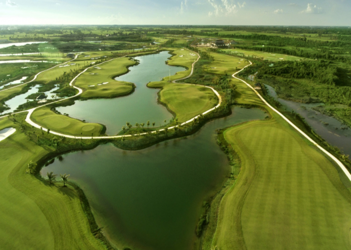 Địa chỉ sân golf ở Long An - West Lakes Golf