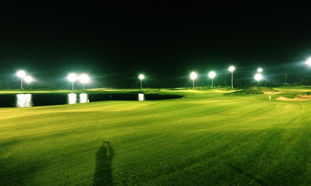 Sân golf FLC Sầm Sơn Golf Links hoàn thành hệ thống đèn đêm