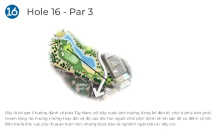 Hố Golf 16 Sân Nicklaus Sân Golf BRG Đà Nẵng - BRG Danang Golf Resort