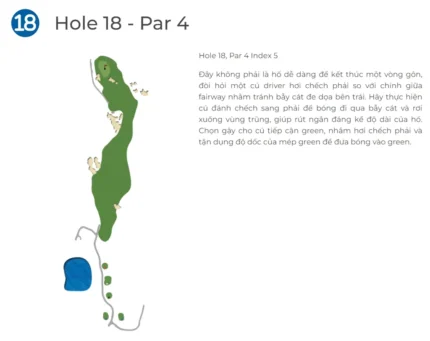 Hố Golf 18 Sân Norman Sân Golf BRG Đà Nẵng - BRG Danang Golf Resort