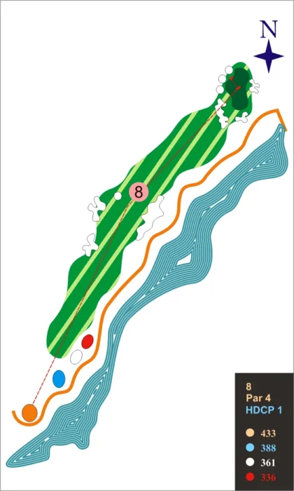 Hố Golf Số 8 Sân Golf Đồ Sơn