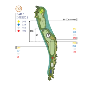 Hố 2 Sân Đầm Lầy Hố 2 Sân Đầm Lầy của sân Vinpearl Golf Hai Phong