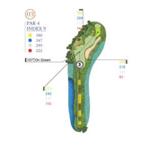 Hố 3 Sân Đầm Lầy Hố 3 Sân Đầm Lầy của sân golf Vũ Yên Hải Phòng