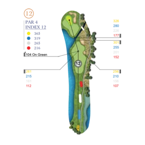 Hố 12 Sân Hồ Hố 12 Sân Hồ