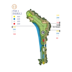 Hố 15 Sân Hồ Hố 15 Sân Hồ