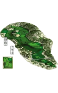 Hình ảnh hố golf 18