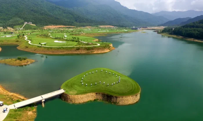 Hố golf đặc biệt thú vị của sân golf Thanh Lanh