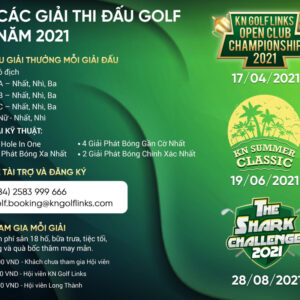 KN Golf Links Cam Ranh công bố lịch giải đấu thường niên năm 2021 KN Golf Links Cam Ranh công bố lịch giải đấu thường niên năm 2021