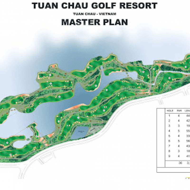 sân golf tuần châu