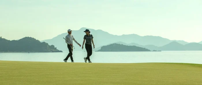 Khung cảnh nên thơ nơi sân golf Nara Bình Tiên