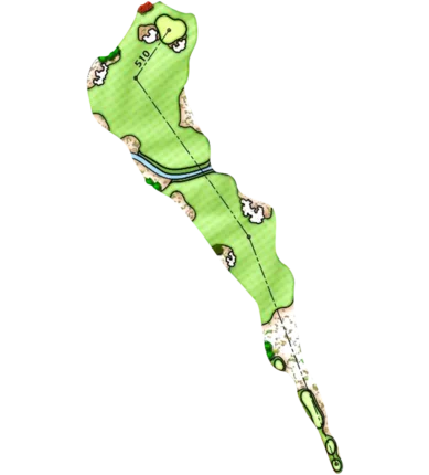 Hố golf 15 Sân Anara Bình Tiên Golf Club