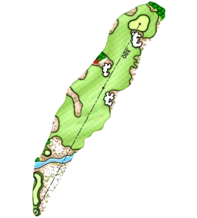 Hố golf 17 Sân Anara Binh Tien Golf Club