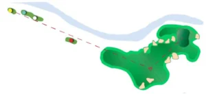 Hố 14 của sân golf Tuan Chau Golf Resort