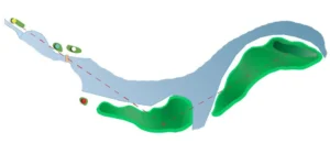 Hố 16 của sân golf Tuan Chau Golf Resort