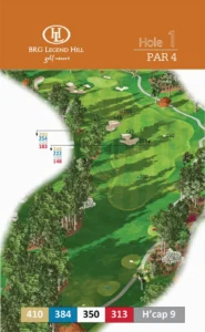 Legends Hinh anh ban do ho 1 của sân golf Sóc sơn