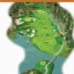 Legends Hình ảnh bản đồ hố 10 của sân golf Sóc sơn