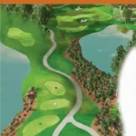 Legends Hình ảnh bản đồ hố 3 của sân golf Sóc sơn