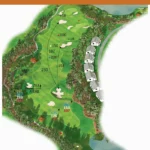 Legends Hình ảnh bản đồ hố 4 của sân golf Sóc sơn