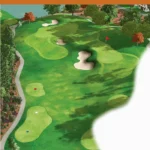 Legends Hình ảnh bản đồ hố 7 của sân golf Sóc sơn