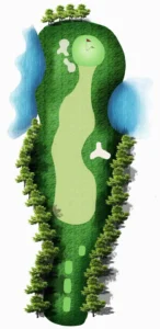 Masters Hinh anh ban do ho 1 của sân golf Sóc sơn