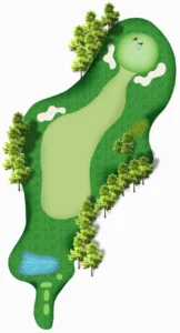 Masters Hinh anh ban do ho 10 của sân golf Sóc sơn