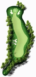 Masters Hinh anh ban do ho 11 của sân golf Sóc sơn