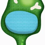 Masters Hinh anh ban do ho 13 của sân golf Sóc sơn