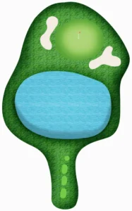 Masters Hinh anh ban do ho 13 của sân golf Sóc sơn