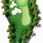 Masters Hinh anh ban do ho 15 của sân golf Sóc sơn