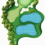 Masters Hinh anh ban do ho 4 của sân golf Sóc sơn