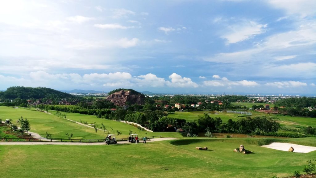 Sân golf ở Bắc Giang Yên Dũng Resort