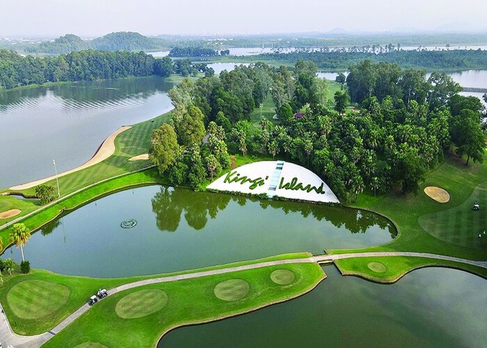 Vị trí của sân golf Đồng Mô