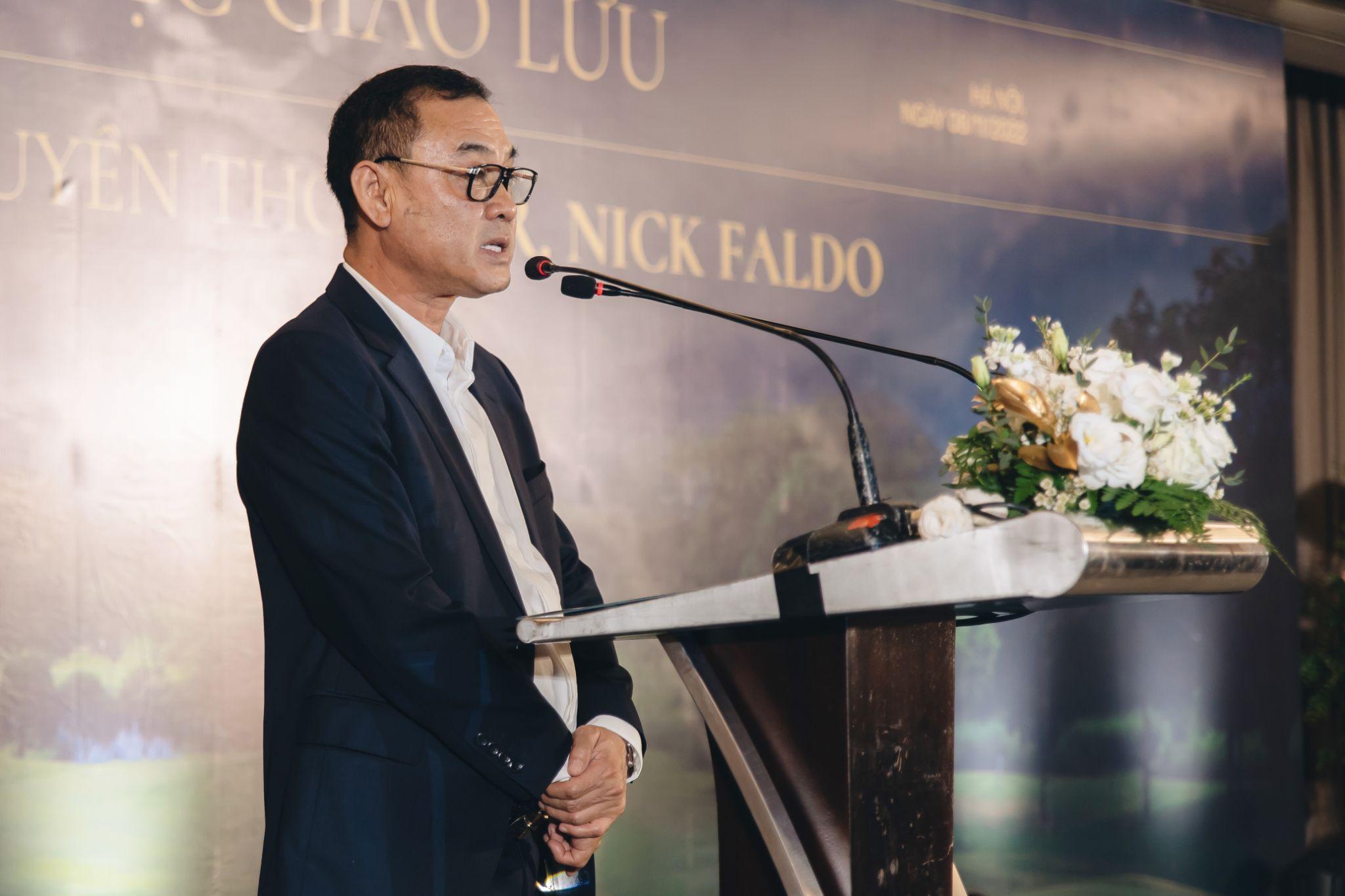 Chủ đầu tư sân Golf Silk Path Đông Triều Ông Bùi Tố Minh, Tổng giám đốc Công ty Cổ phần Sân Golf Silk Path – ông chủ của Plaschem