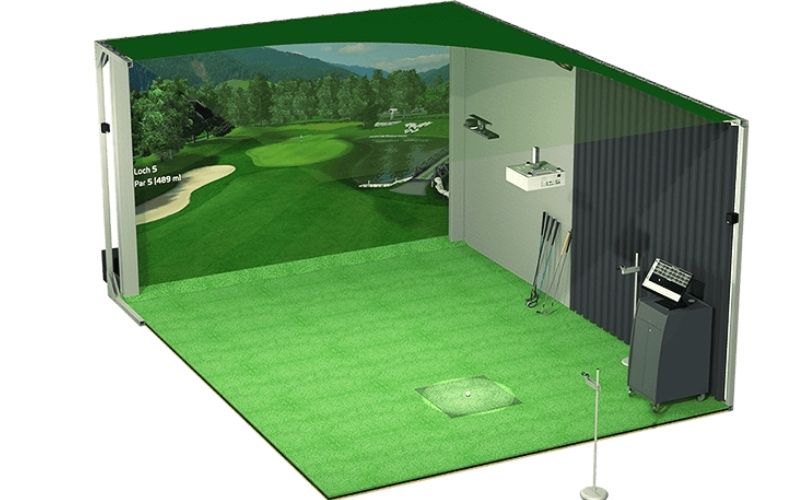 Một số lưu ý khi thiết kế, thi công phòng tập golf 3D
