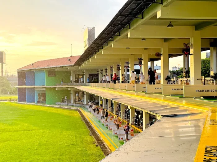 Quy mô sân tập golf Rạch Chiếc