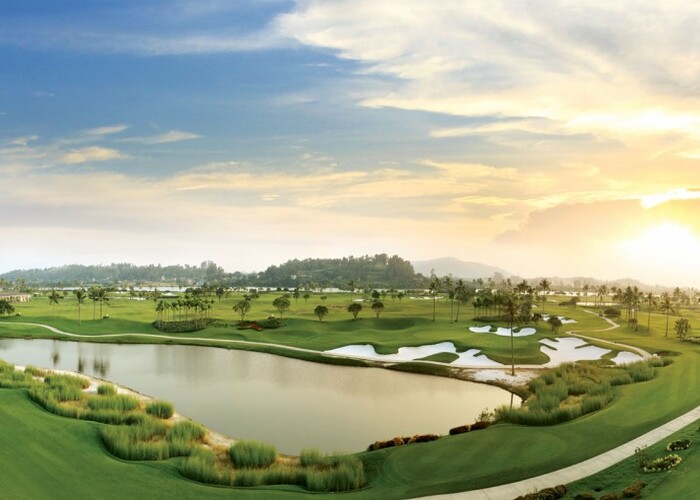 Sân tập golf ở Hải Phòng Sông Giá