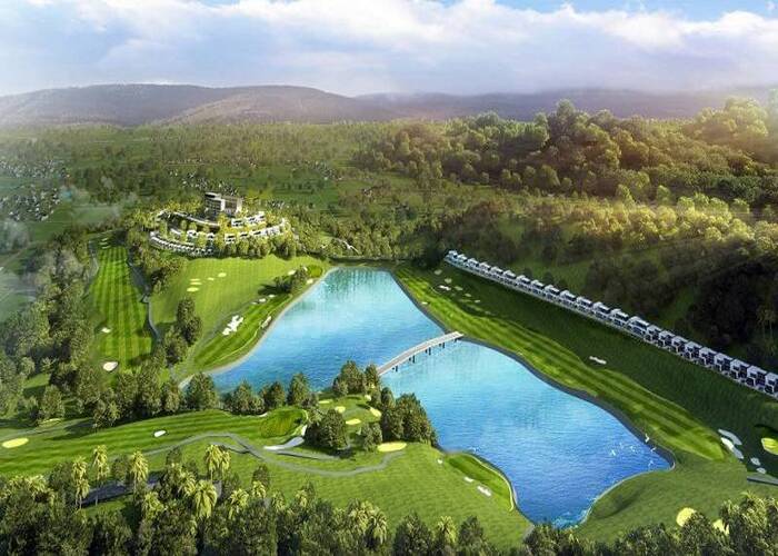Hình ảnh sân golf Việt Yên Bắc Giang (Bắc Ninh) Hình ảnh sân golf Việt Yên Bắc Giang (Bắc Ninh)