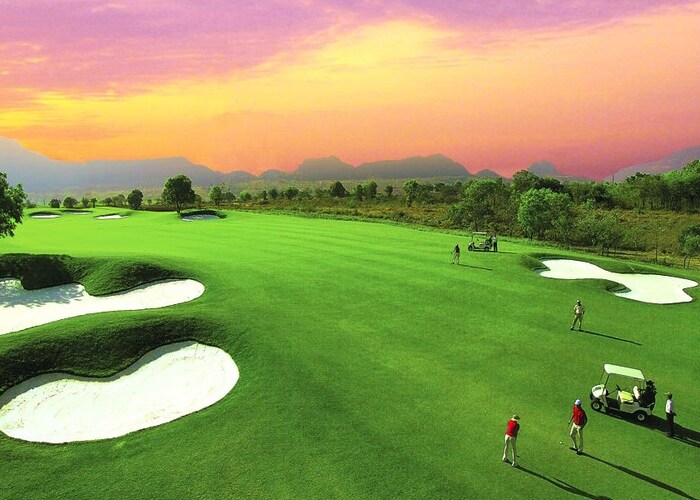Vị trí sân tập golf ở Tp Móng Cái - Móng Cái International Golf Club
