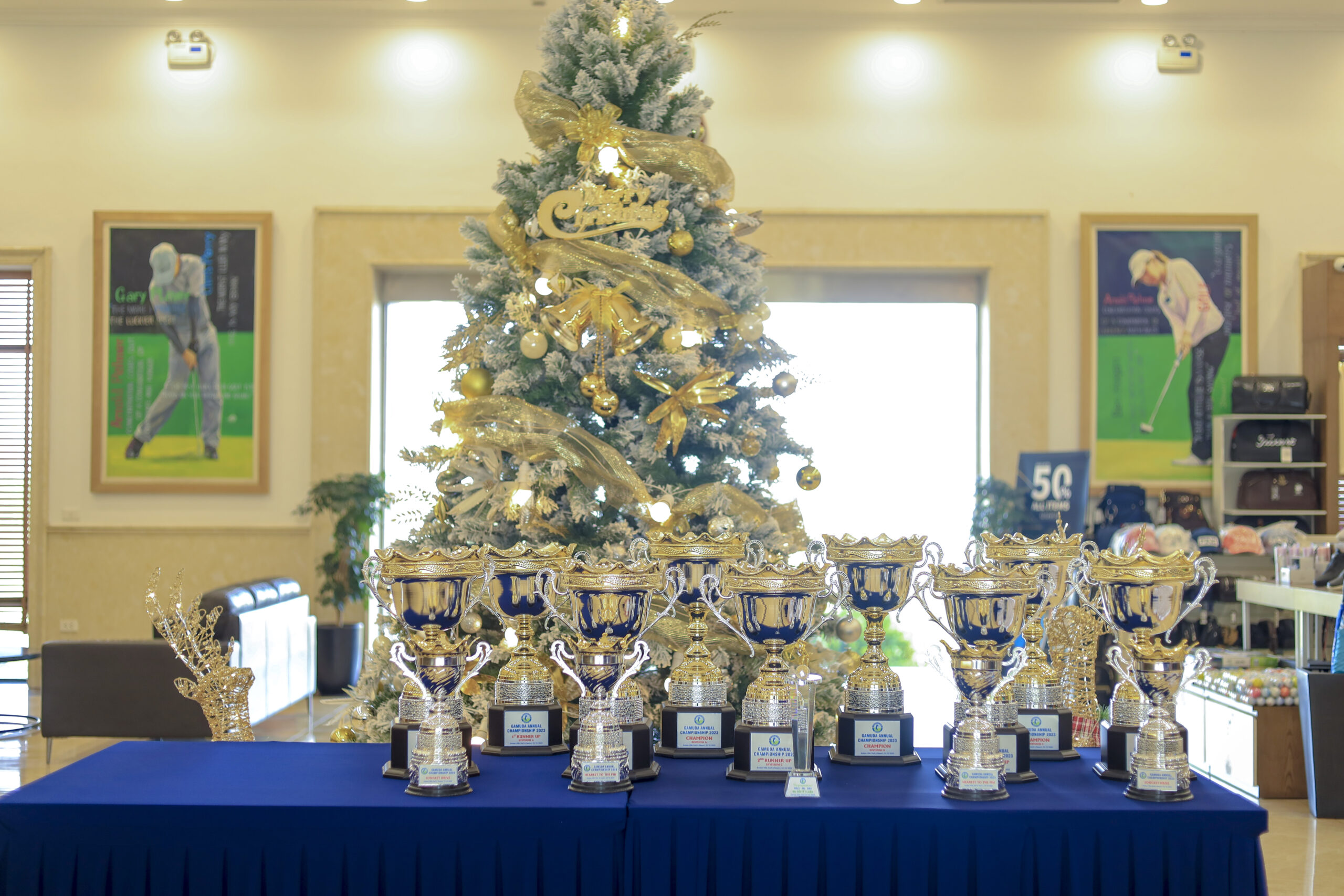 Bộ Cup đặc biệt của Giải Gamuda Championship 2023