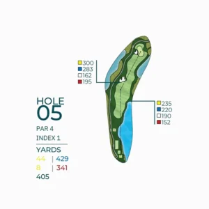 Thông tin hố golf số 05 Thông tin hố golf số 05