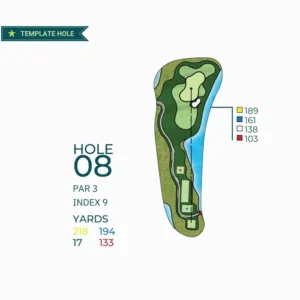 Thông tin hố golf số 08 Thông tin hố golf số 08