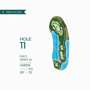 Thông tin hố golf số 11 Thông tin hố golf số 11