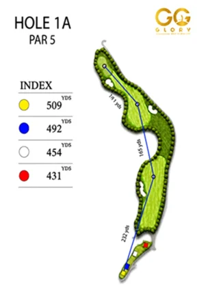 Hình ảnh hố golf Mountain 1a Hình ảnh hố golf Mountain 1a