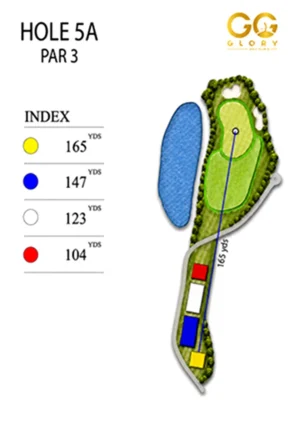 Hình ảnh hố golf Mountain 5a Hình ảnh hố golf Mountain 5a