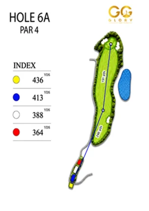 Hình ảnh hố golf Mountain 6a Hình ảnh hố golf Mountain 6a