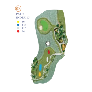 Hố golf số 3 Hố golf số 3