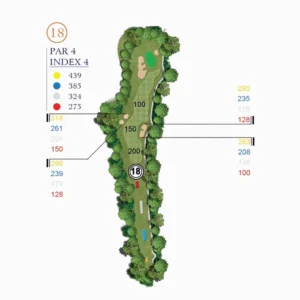 Hình ảnh hố golf số 18